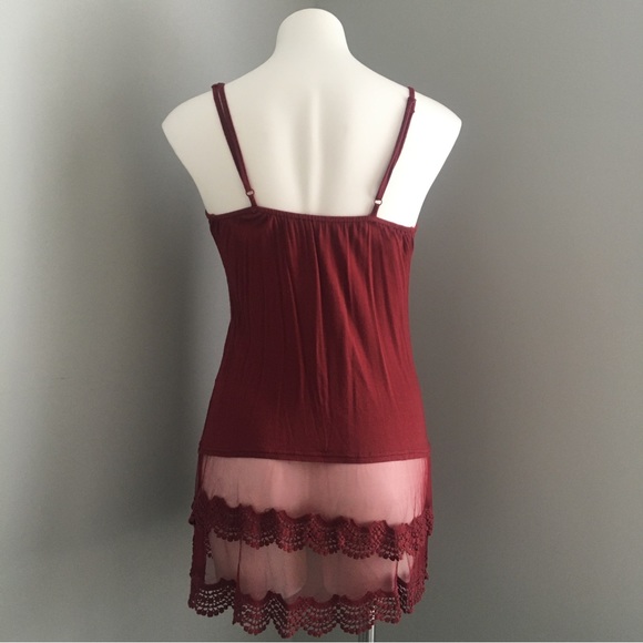 Grace & Lace | Scallop Lace Top Extender layering cami tank top - Picture 7 of 11